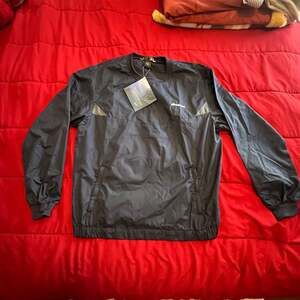 New North End Snap-on Techno Lite Men's Windbreaker Pullover Jacket Size Medium